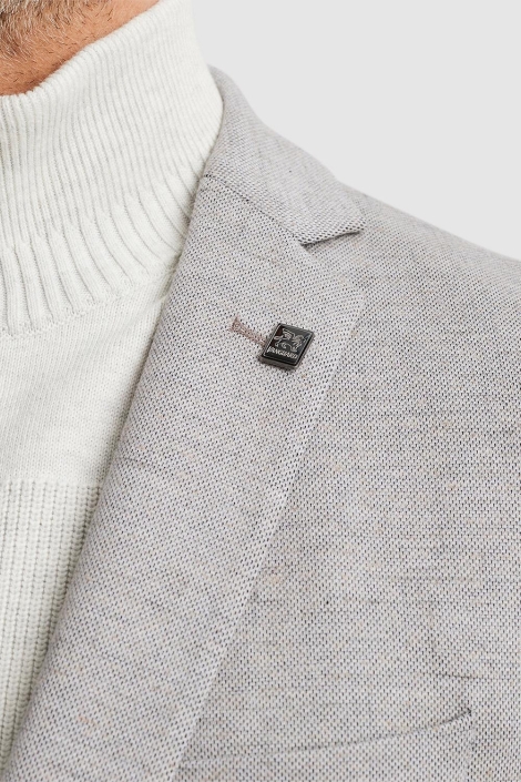 Vanguard blazer linen blend scura